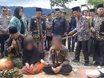 Ortu Kakak-Adik Inses di Rejang Lebong Dihukum Cambuk