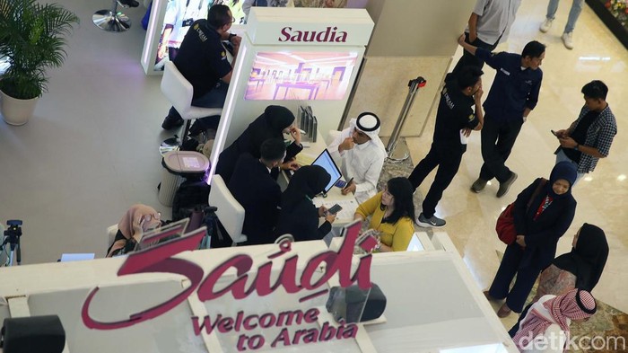 Saudi Tourism Authority digelar di Mal Kota Kasablanka, Jakarta Selatan. Pameran ini menawarkan pariwisata Arab Saudi yang beragam.