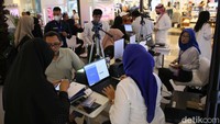 Di sini pengunjung bisa langsung bertanya untuk mendapatkan berbagai informasi tentang pariwisata Arab Saudi.  