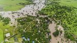 Potret Penginapan di Cagar Alam Maasai Mara Kenya Terendam Banjir
