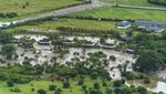 Potret Penginapan di Cagar Alam Maasai Mara Kenya Terendam Banjir