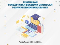 Pendaftaran Beasiswa Unggulan 2024 Khusus Pegawai Kemendikbud Dibuka