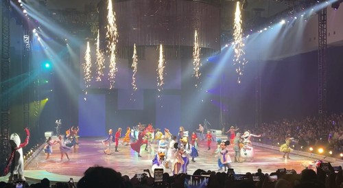 Pertunjukan Disney on Ice 2024 di ICE BSD, Tangerang.