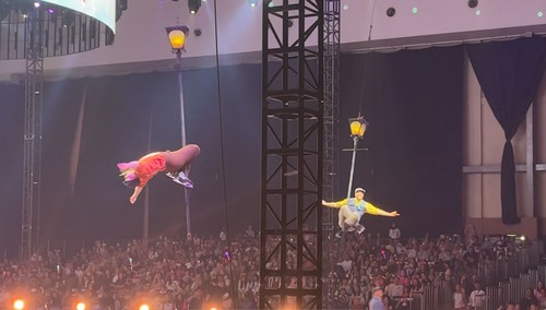 Pertunjukan Disney on Ice 2024 di ICE BSD, Tangerang.