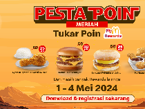 Diskon Poin 50%! McDonalds Indonesia Gelar Promo untuk Menu Favorit