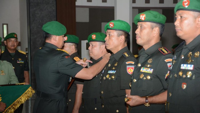 Sertijab pejabat utama di Kodam IV/Diponegoro, Kamis (2/5/2024).