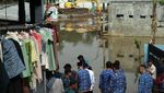 Foto Udara Banjir di Cipayung Depok, Sudah 5 Bulan Tak Kunjung Surut