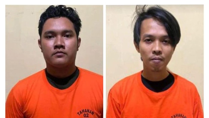 Tampang 2 penilap uang perusahaan di Tanah Bumbu, Kalsel. Dokumen Istimewa