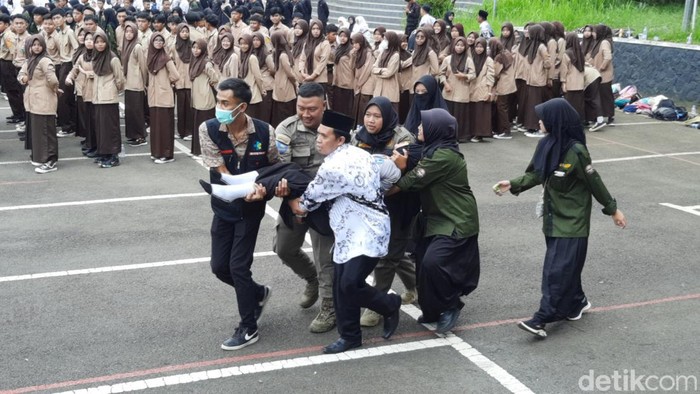 Upacara Hardiknas 2024 di kantor Bupati Tasikmalaya