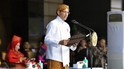 Potret Hardiknas Terakhir Nadiem Sebagai Menteri Pendidikan: Titip Merdeka Belajar