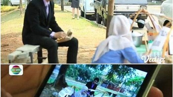 Kok hasil fotonya bisa dari angle yang berbeda, ya? Ajaib. Foto: X/mowtly