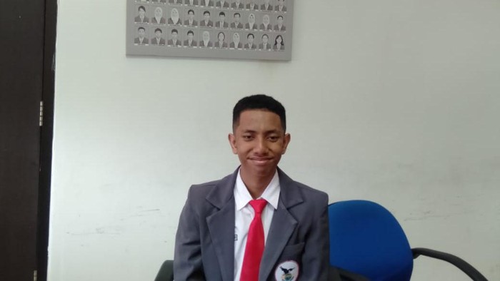 Aldino, siswa SMAN Unggulan MH Thamrin yang dapat 5 LoA di kampus luar negeri
