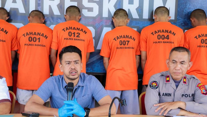 Komplotan pencuri di Kabupaten Banggai, Sulawesi Tengah (Sulteng), ditangkap polisi usai menjalankan aksinya di Hotel Frits.
