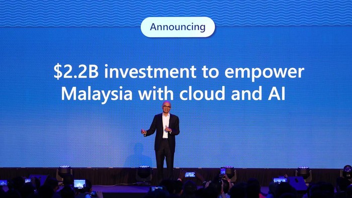 CEO Microsoft Satya Nadella di Malaysia