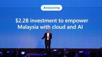 Microsoft Kucurkan Rp 35,3 Triliun untuk Malaysia, Lebih Besar dari Indonesia