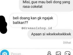 Chat Kocak Penjual Sombong dan Pelanggan, Ampun Deh