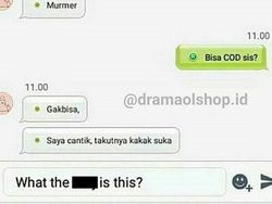 Chat Kocak Penjual Sombong dan Pelanggan, Ampun Deh