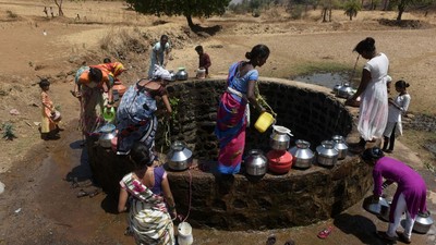 Gelombang Panas Bikin India Krisis Air