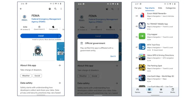 Google Play Store Labeli Aplikasi Pemerintah