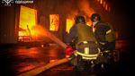 Gudang Ekspedisi Ukraina Terbakar Hebat Usai Serangan Rudal Rusia
