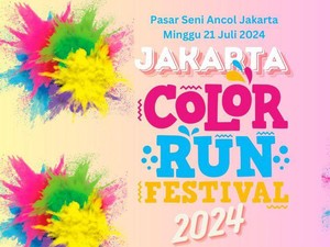 3 Event Color Run 2024 Terseru dalam Waktu Dekat, Apa Saja?