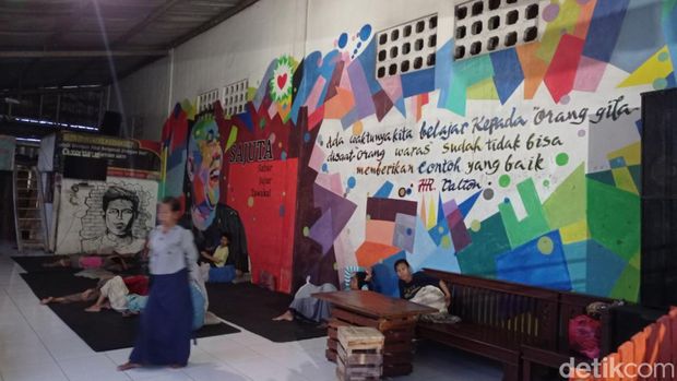 Kawasan panti rehabilitasi orang dengan gangguan jiwa (ODGJ), milik Yayasan Mentari Hati