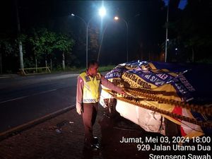 Detik-detik HR-V Seruduk Bus Kuning di UI, 3 Orang Terluka