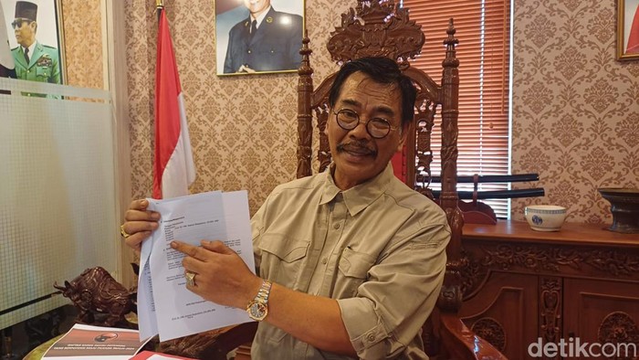 Ketua DPD PDIP Kepri, Soerya Respationo. (Alamudin Hamapu/detikSumut)