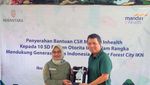 Mandiri Inhealth Beri Bantuan untuk 10 SD Binaan Otorita IKN