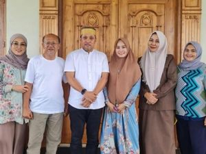 Ketua NasDem Jeneponto Paris Temui Iksan Iskandar Minta Restu Maju Pilkada