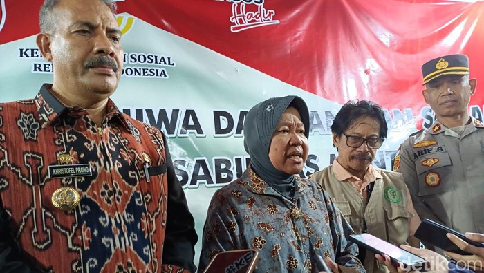 Mensos Tri Rismaharini (Mulia/detikcom).