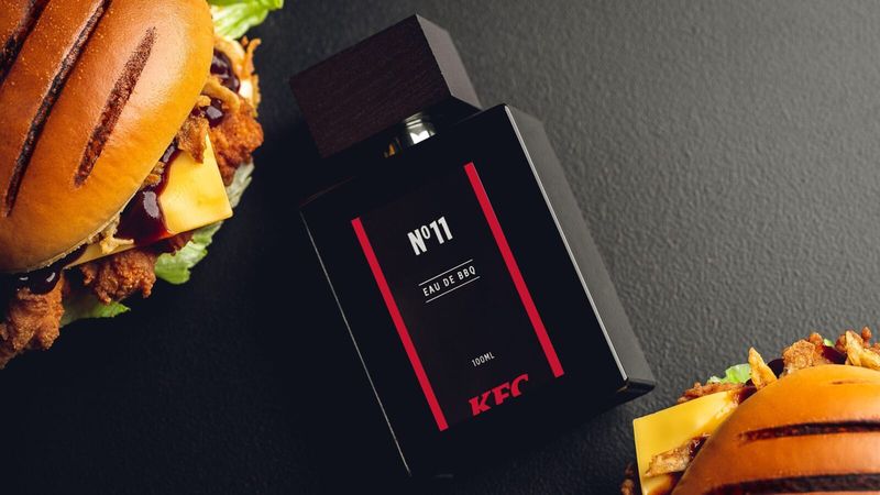 Parfum wangi ayam KFC
