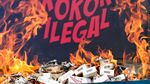 289.000 Batang Rokok Ilegal Dimusnahkan!