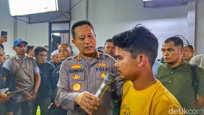 Pengedar obat terlarang di Kabupaten Bandung saat diamankan polisi