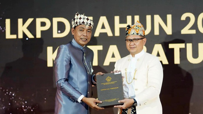 Penghargaan opini WTP untuk Pemkot Batu.