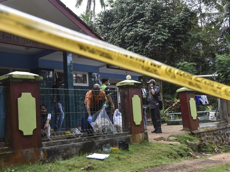 Penampakan TKP Kasus Suami Mutilasi Istri di Ciamis