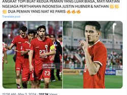 Netizen Gelontorkan Pujian untuk Penampilan Cemerlang Nathan