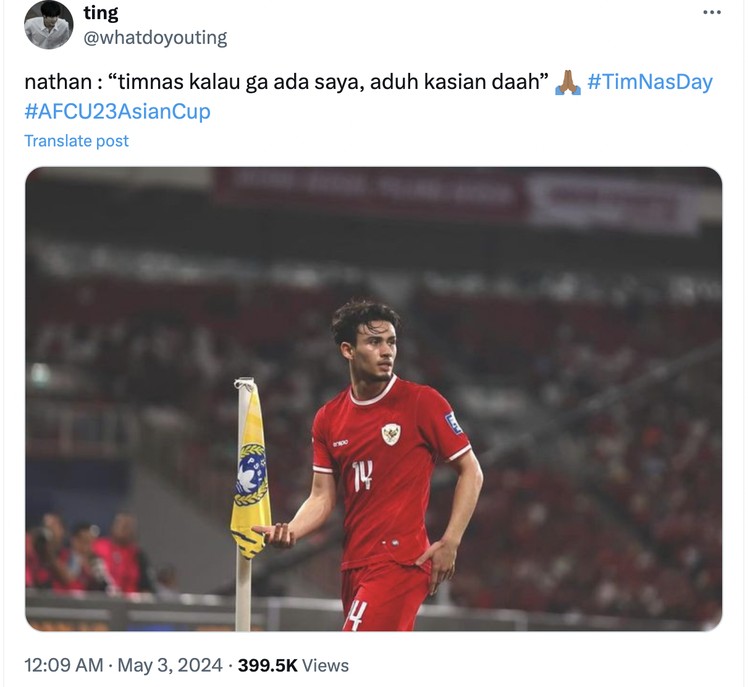 Pujian untuk Nathan