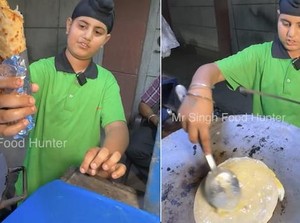 Salut! Bocah 10 Tahun Ini Jualan Kebab Demi Biayai Hidupnya