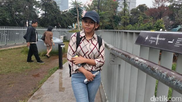 Suasana kawasan Blok M, Jakarta Selatan. (Gisella Previan Laoh/detikcom)