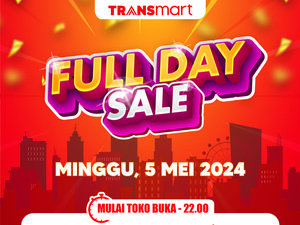 Yuk Gasss ke Transmart Full Day Sale! Banjir Diskon 50% + 20%
