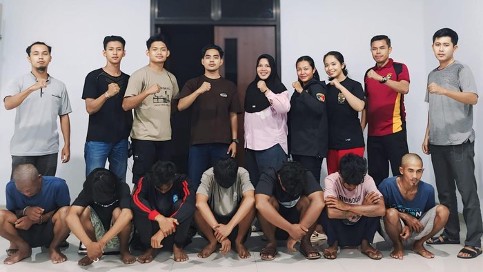 7 pelaku pemerkosaan gadis berusia 15 tahun di Kabupaten Bangka berhasil diamankan polisi.