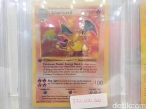 Wow! Ada Kartu Charizard Pokemon Dijual Rp 330 Juta