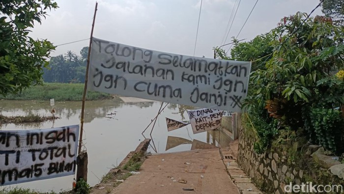 5 Bulan Banjir Rendam Cipayung Depok, Ketua RT: Jadi Kayak Setu
