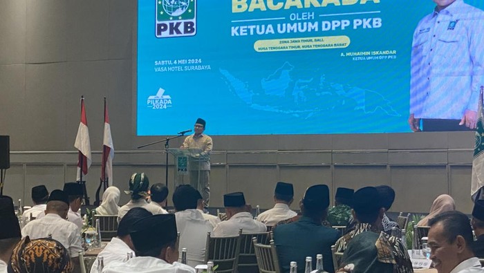 Cak Imin beri arahan ke bakal cakada Jatim
