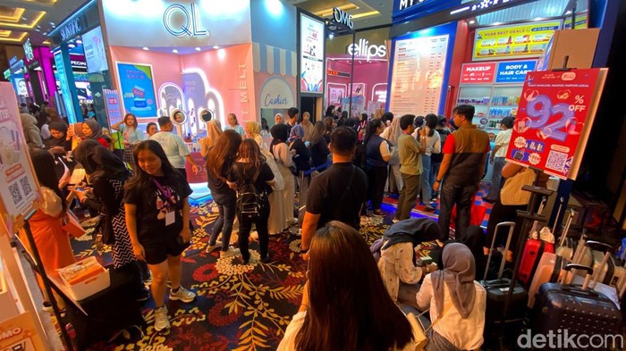 Event Bandung X Beauty 2024 diserbu pengunjung.