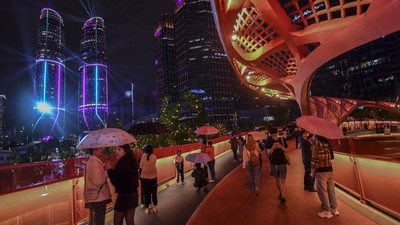 Gemerlap Kota Sichuan Jadi Destinasi Wisata Tim Thomas dan Uber 2024