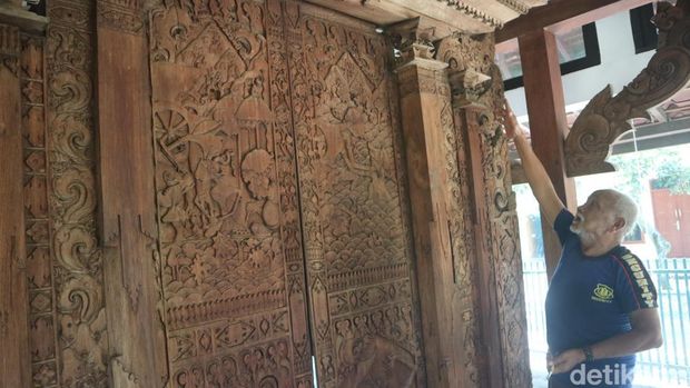 Pintu Gerbang Majapahit yang ada di Dukuh Rendole Desa Muktiharjo Kecamatan Pati, Sabtu (4/5/2024).