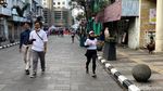 Potret Jalan Braga Bandung Tanpa Kendaraan Bermotor