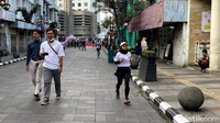 Warga leluasa melakukan jogging di jalan ini. (Foto: Wisma Putra/detikJabar)